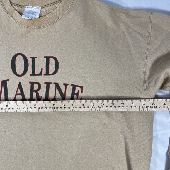 VINTAGE OLD MARINE SWEATSHIRT ADULT XL PULLOVER LONG SLEEVE Y2K EARLY 2000s - Picture 11 of 12